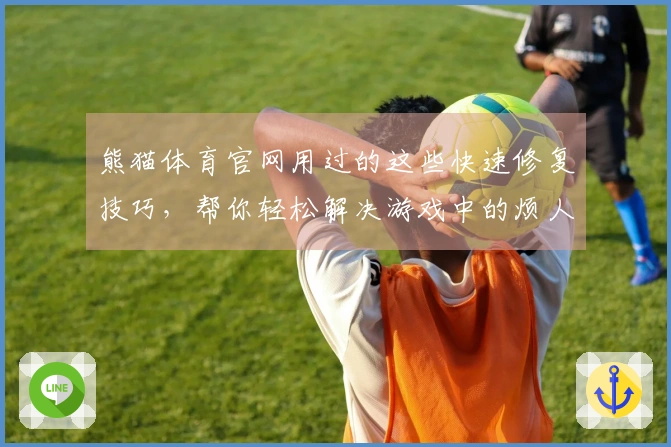 熊猫体育官网用过的这些快速修复技巧，帮你轻松解决游戏中的烦人BUG